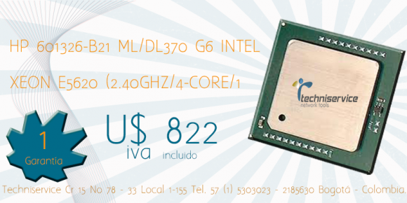 HP 601326-B21 G6 INTEL XEON E5620